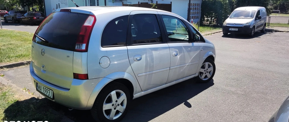 Opel Meriva cena 10999 przebieg: 212000, rok produkcji 2005 z Warszawa małe 211